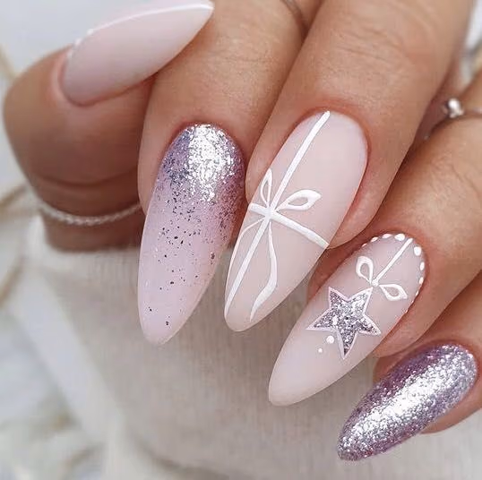 3d Sculpting, Encapsulation, Hand Painting, Ombre — nail work by Main street Nails spa