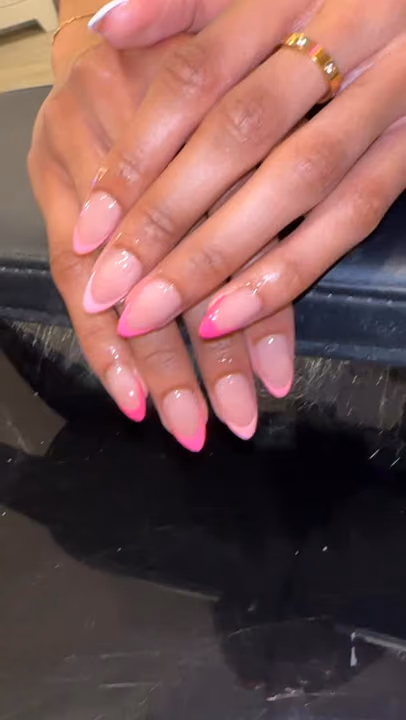 French Manicure — nail work by Luxury Accessory Nail Studio