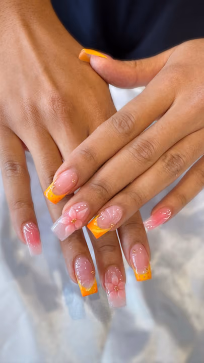 3d Sculpting, Acrylic, French Manicure, Ombre — nail work by Lifestyle Nail Bar