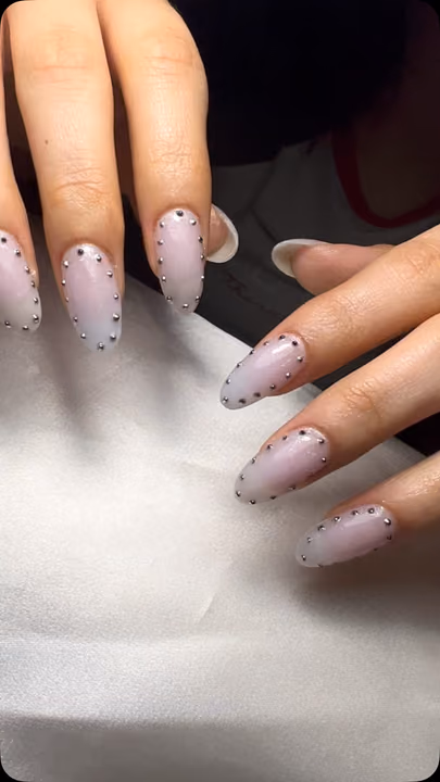Piercing, Rhinestone Placement — nail work by Maya Nails & Beauty