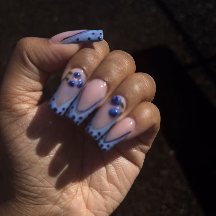 3d Sculpting, French Manicure, Hand Painting — nail work by Polished.and.prettyy