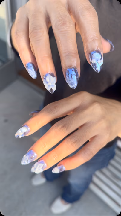 3d Sculpting, Encapsulation, Structured Gel — nail work by Noire Nail Bar