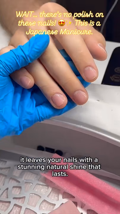 Matte, Japanese Manicure — nail work by NAILBOX CO. Alpharetta