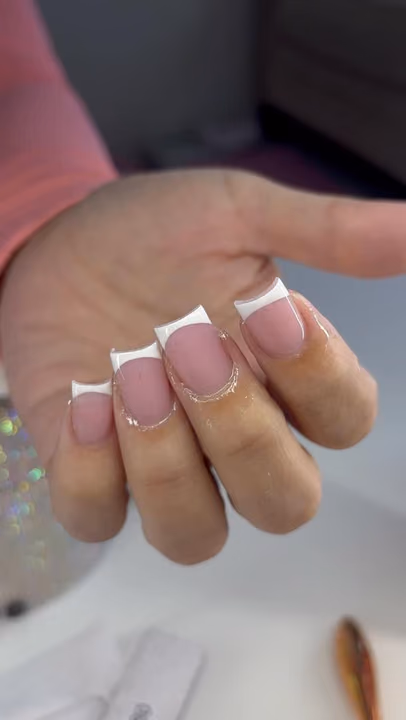 Duck, French Manicure — nail work by Dallas Ga Nail Tech