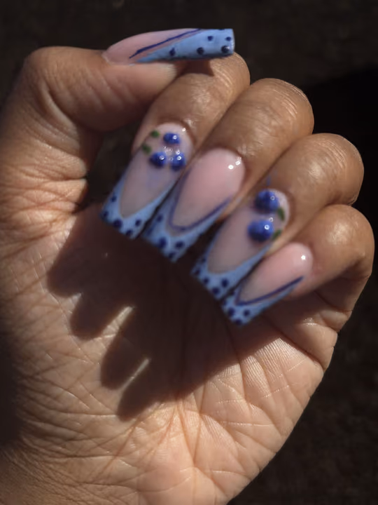 3d Sculpting, French Manicure, Hand Painting — nail work by Polished.and.prettyy