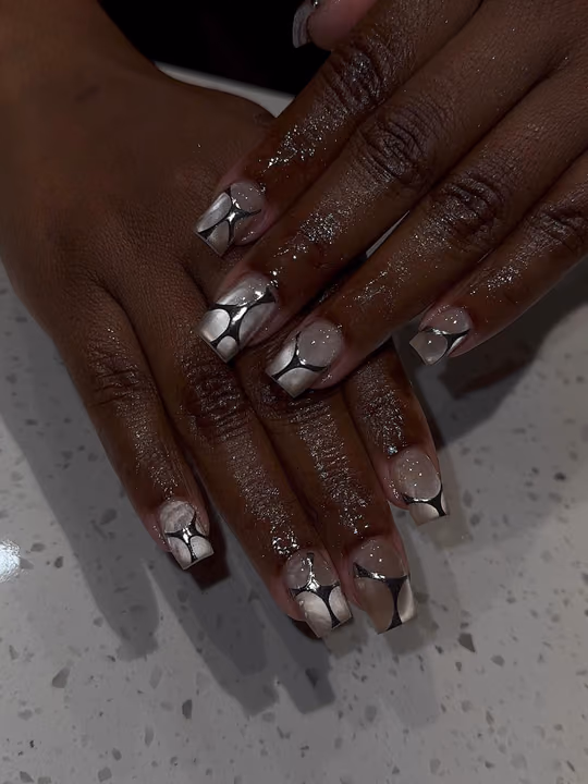 Chrome, Sculpting, Structured Gel — nail work by Babe Cave Beauty,LLC