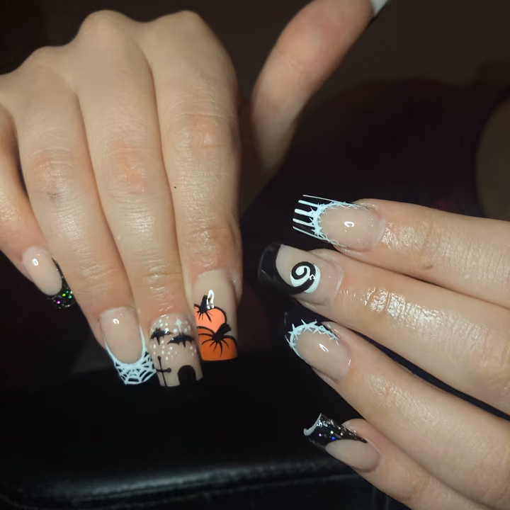 Hand Painting, French Manicure — nail work by Nailz.byNelle
