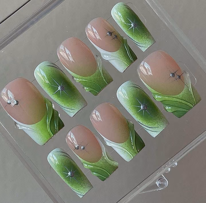 3d Sculpting, Airbrush, Textured Finish — nail work by American Nails Cumming