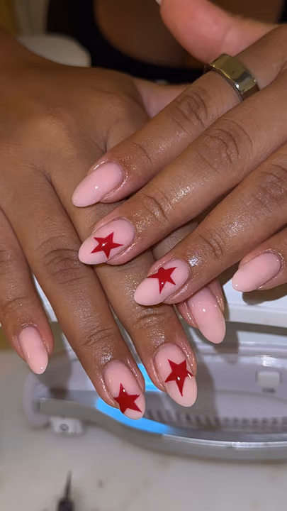 Nail work by MALIA M