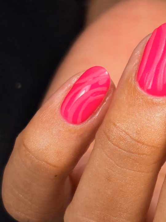 Apex Building, Structured Gel — nail work by Sofía Nails Artist