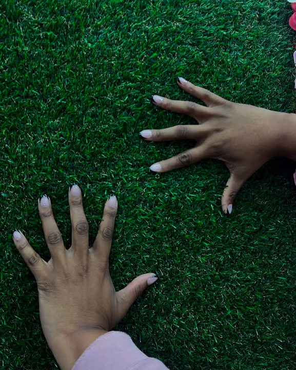 French Manicure — nail work by Bpressed Atl