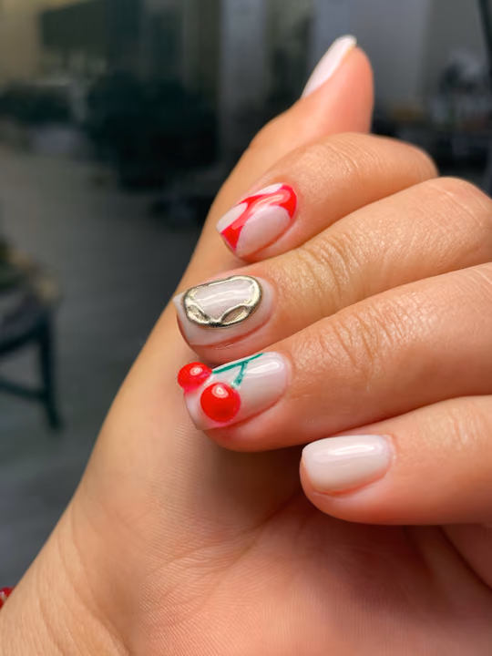 3d Sculpting, Chrome, Encapsulation — nail work by Mell Artist