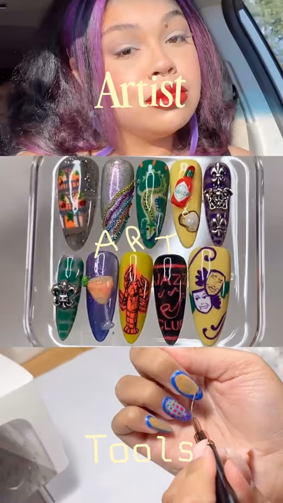 Nail work by Judith