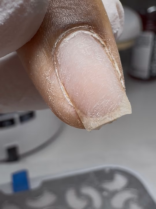 E File Prep, Russian Manicure — nail work by RUSSIAN MANI EDU+SALON