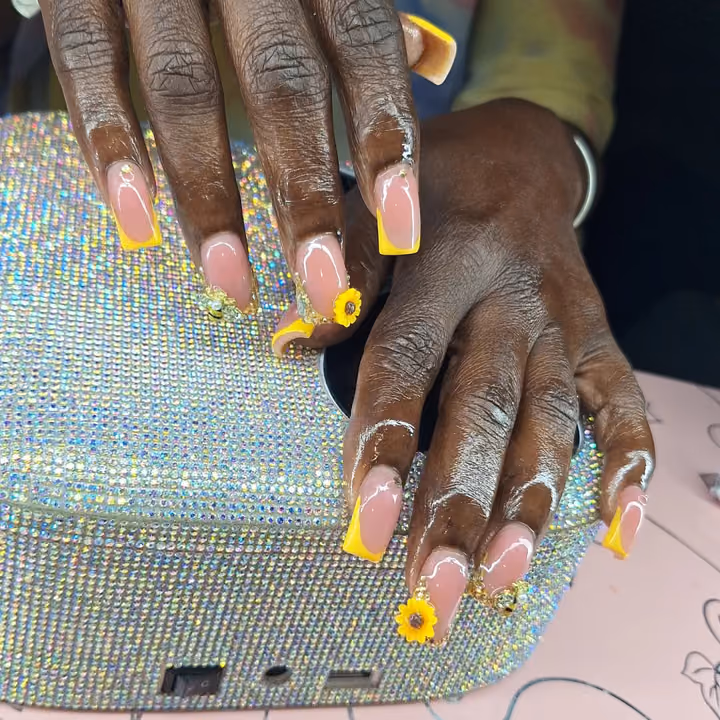 3d Sculpting, Charm Placement, French Manicure — nail work by Nail Your Occassion