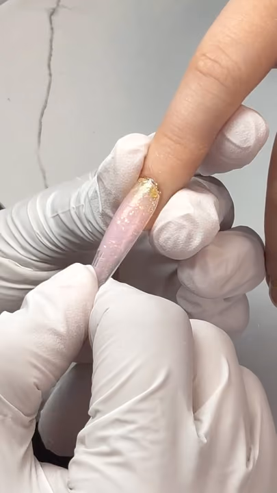Encapsulation, Extreme Length — nail work by Adyclou