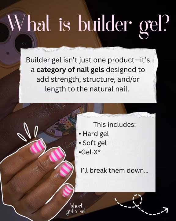 Gel X, Line Art — nail work by MALIA M