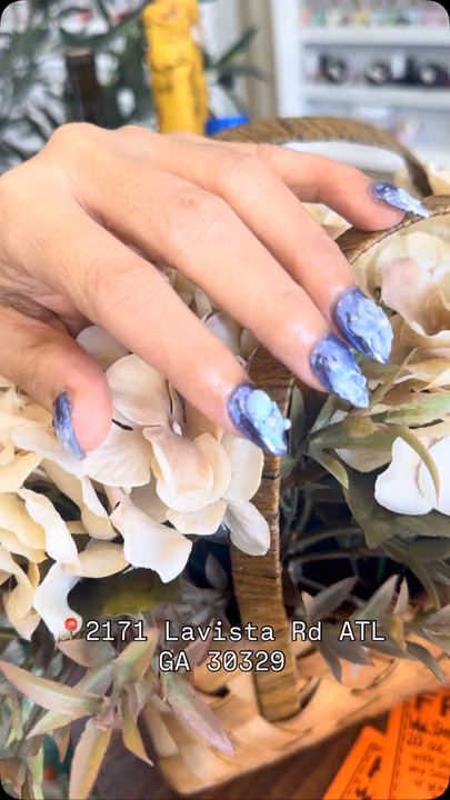 3d Sculpting, Acrylic, Textured Finish — nail work by Noire Nail Bar