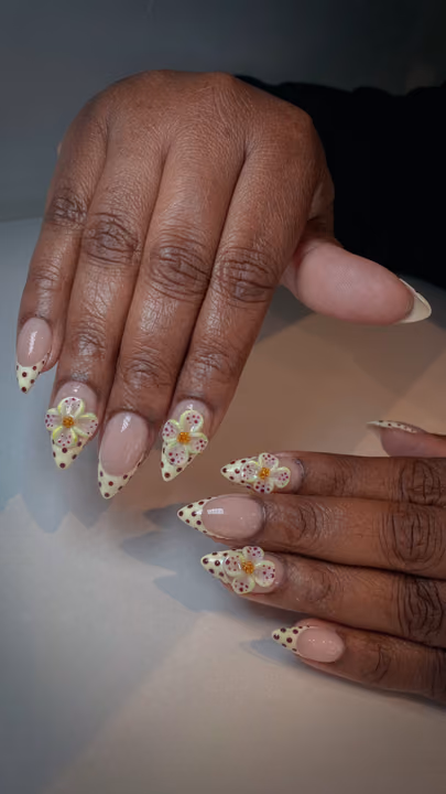 3d Sculpting, Sculpting, Dot Work, Stiletto — nail work by NailzzwithANNIE