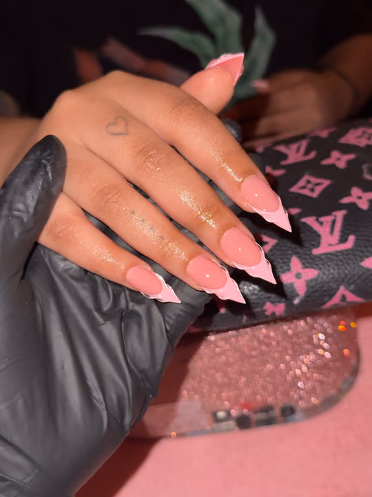 3d Sculpting, Nail Extensions, Stiletto, Textured Finish — nail work by ATLANTA LICENSED NAIL INSTRUCTOR