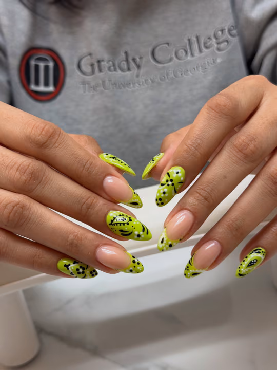 Hand Painting — nail work by Nails By Yoko.