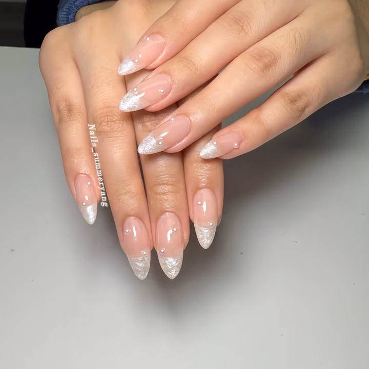 Encapsulation, Ombre, Nail Extensions, Structured Gel — nail work by Atlanta Nail Tech