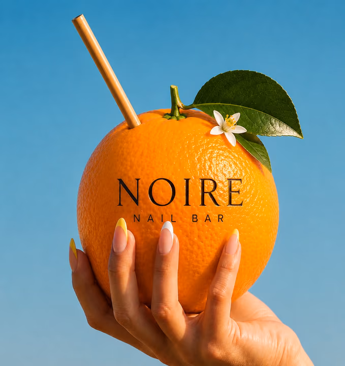 French Manicure — nail work by Noire Nail Bar