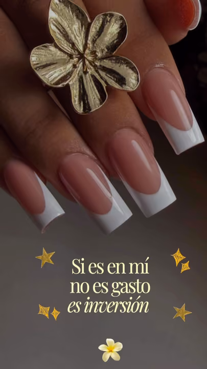 French Manicure — nail work by Kakus Nails studio