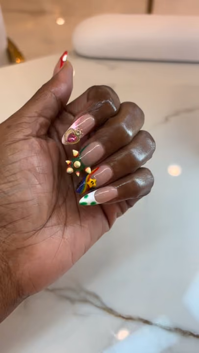 3d Sculpting, Character Art, Encapsulation — nail work by Lush Nail Bar Grant Park