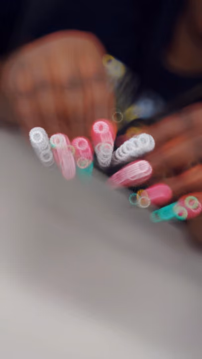 Coffin, Nail Extensions, Stiletto — nail work by Atlanta Nail Artist