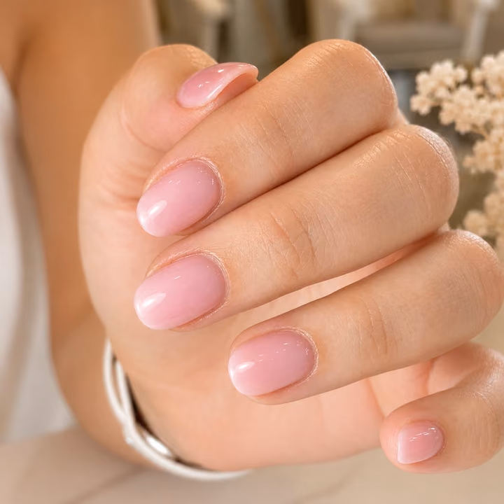 Apex Building, Structured Gel — nail work by Ambiance Nail Bar