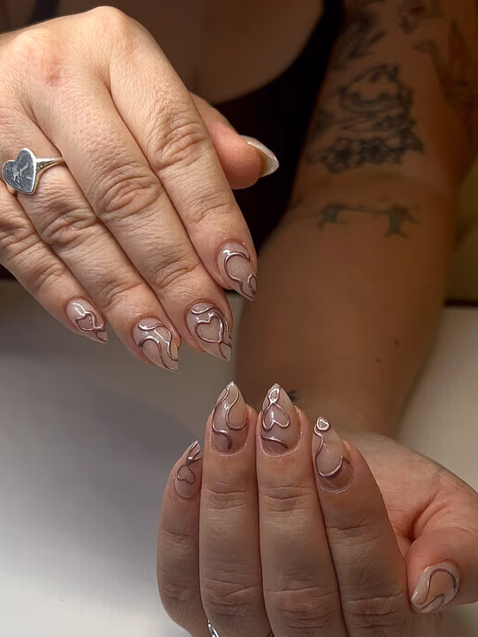 Nail work by TenTen Buckhead Nails