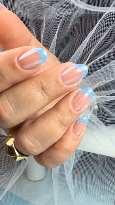 French Manicure — nail work by Yudit’s Nails