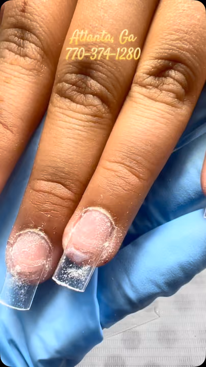 Nail work by Maya Nails & Beauty