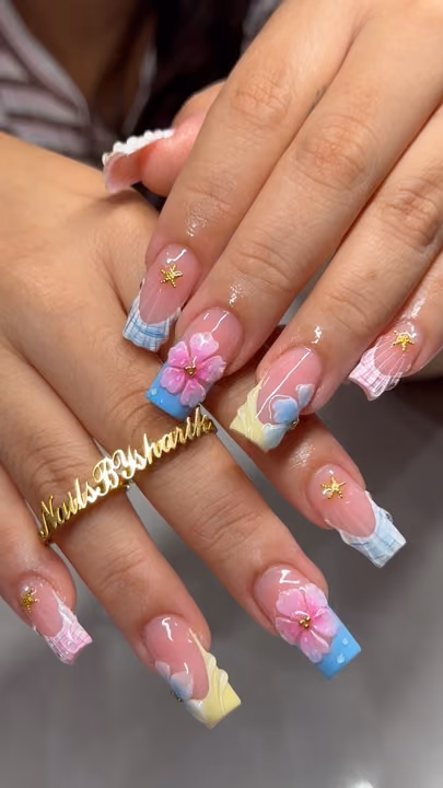 3d Sculpting, Encapsulation, Structured Gel — nail work by Nails By Sharik