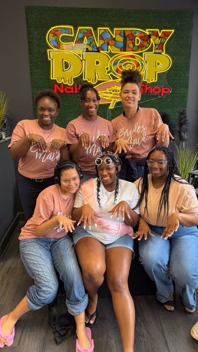 Nail work by Candy Drop Nail Shop
