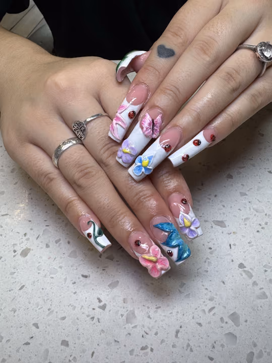 3d Sculpting, Mixed Media, Acrylic — nail work by Nailz.byNelle