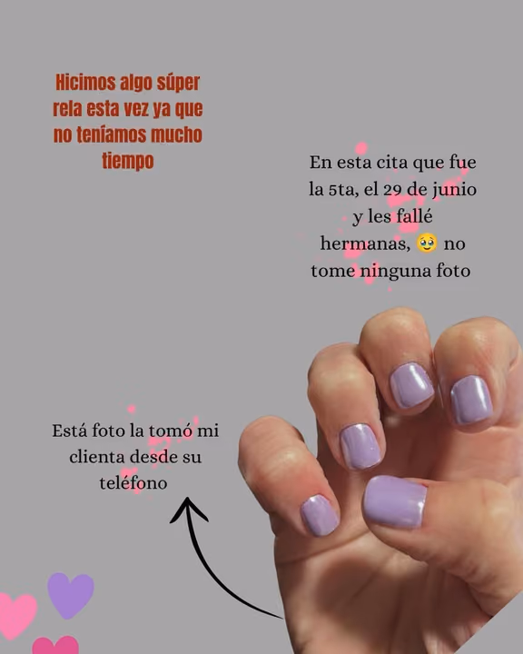 Nail work by Sofía Nails Artist