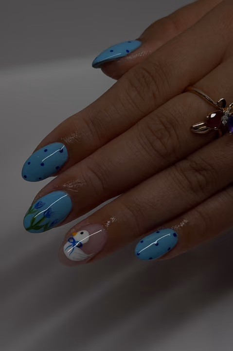 3d Sculpting, Hand Painting — nail work by Nails By Sharik