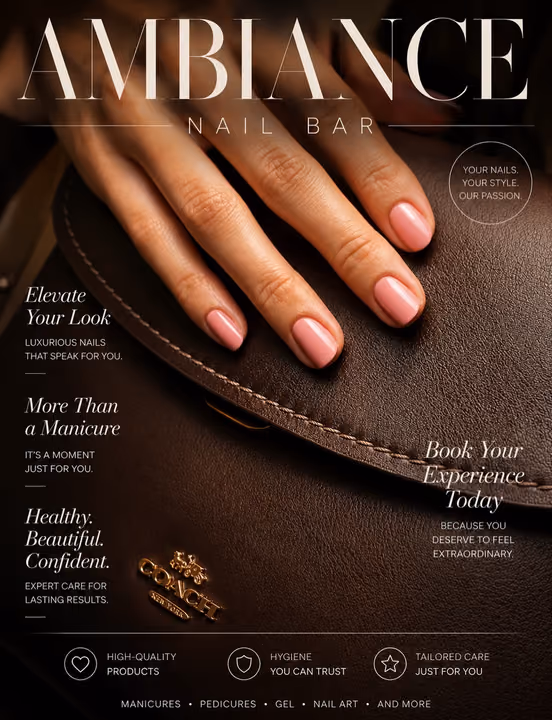 Nail work by Ambiance Nail Bar