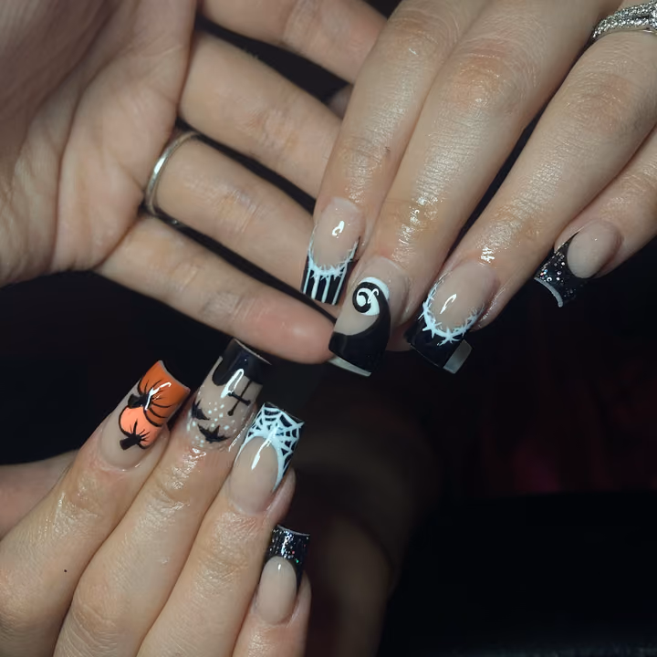 Hand Painting, French Manicure — nail work by Nailz.byNelle