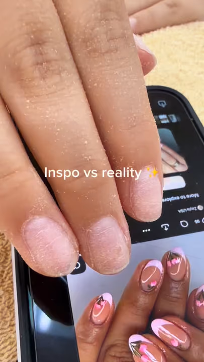 Nail work by Main street Nails spa