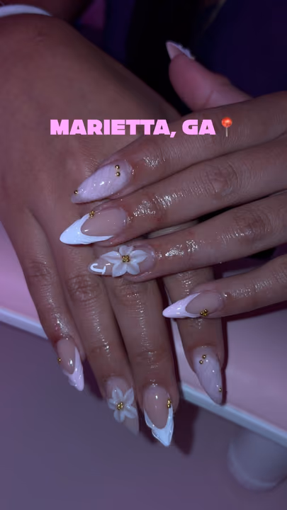 3d Sculpting, French Manicure, Encapsulation — nail work by Abbienailz