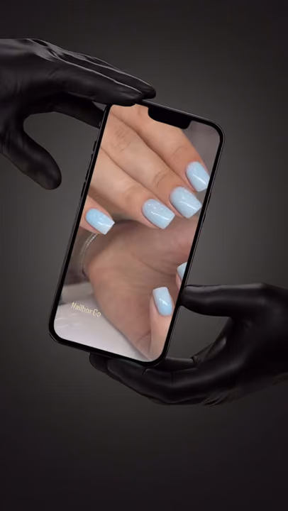Apex Building, Structured Gel — nail work by NAILBOX CO. Alpharetta