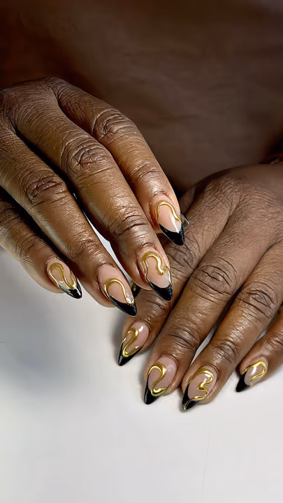 3d Sculpting, French Manicure, Relief Art — nail work by Nail Muse