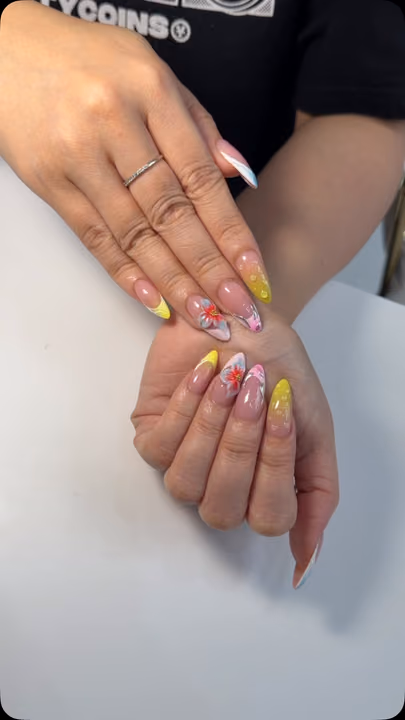 3d Sculpting, French Manicure, Hand Painting — nail work by Nail Muse