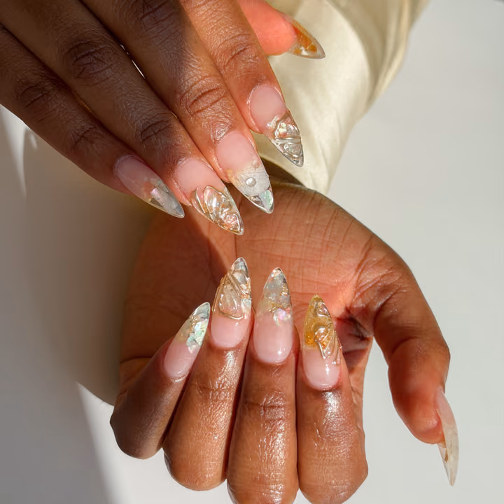 Nail work by Flair Nail & Beauty Bar