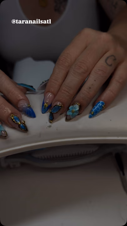 Nail work by TARA NAILS & LASH -nails