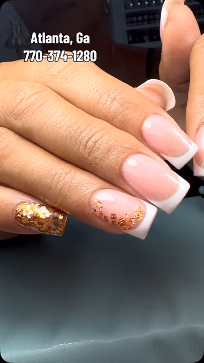 Encapsulation, French Manicure — nail work by Maya Nails & Beauty