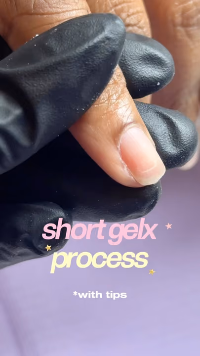 Gel X — nail work by MALIA M